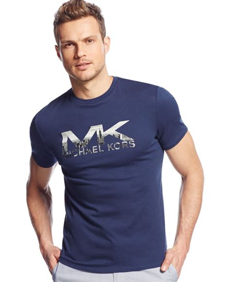 michael kors men's long sleeve t shirt|Michael Kors men's shirts clearance.